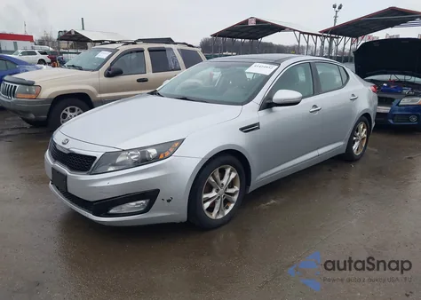 2013 Kia Optima Ex z USA, uszkodzony, nr VIN 5XXGN4A78DG187706